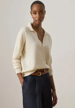 Lauren Ralph Lauren pulover pentru femei, cu bumbac imagine