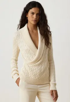 Lauren Ralph Lauren  pulover pentru femei cu bumbac imagine