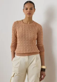 Lauren Ralph Lauren pulover pentru femei, cu bumbac imagine