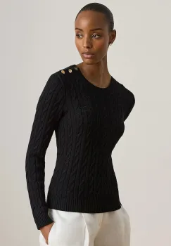 Lauren Ralph Lauren pulover pentru femei, cu bumbac imagine