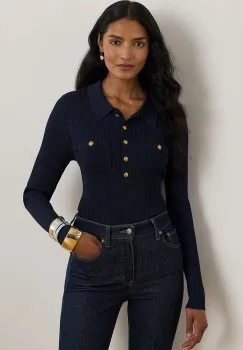 Lauren Ralph Lauren pulover pentru femei cu vascoza imagine