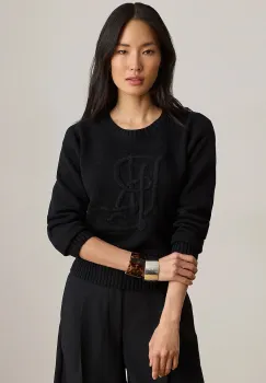Lauren Ralph Lauren pulover pentru femei din bumbac imagine