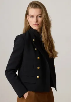 Lauren Ralph Lauren sacou cu doua randuri de nasturi pentru femei imagine