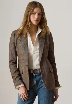 Lauren Ralph Lauren sacou pentru femei din lana imagine