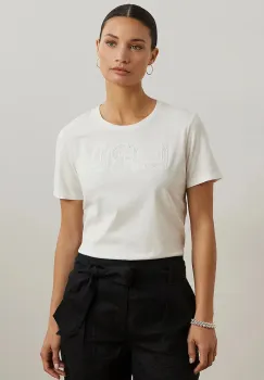 Lauren Ralph Lauren tricou din bumbac imagine