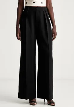 Le Prive pantaloni wide leg pentru femei VIOLA TROUSERS NOIR imagine