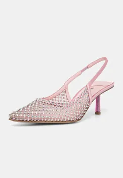 Le Silla pantofi cu toc Chanel Gilda culoarea roz, 2299U060P1PPSAS360 imagine
