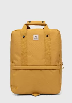 Lefrik rucsac culoarea galben, mic, neted imagine