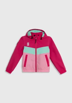 Lego geaca copii 5.000 mm culoarea roz imagine