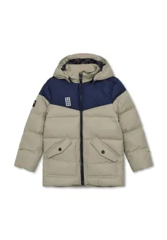 Lego geaca copii culoarea bej, 11010195 imagine