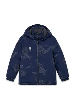 Lego geaca copii LWJAD 602 culoarea bleumarin, 11010810 imagine