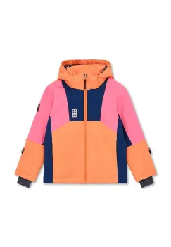 Lego geaca copii LWJAZ 801 culoarea portocaliu, 11010973 imagine