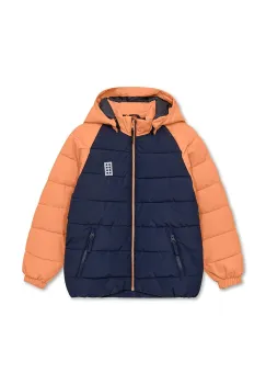 Lego geaca copii LWJIPE 704 culoarea bleumarin, 22898 imagine