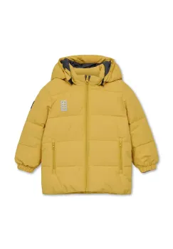 Lego geaca copii LWJOJO 703 culoarea galben, 11010916 imagine