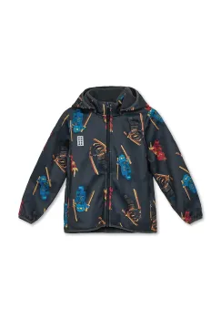 Lego geaca copii LWSAKU 602 culoarea gri, 11010938 imagine