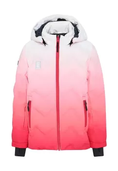 Lego geaca de schi pentru copii culoarea alb imagine