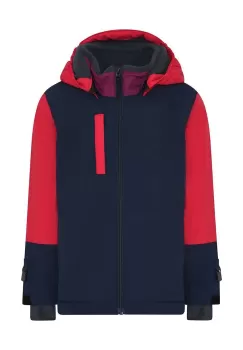 Lego geaca de schi pentru copii culoarea rosu imagine