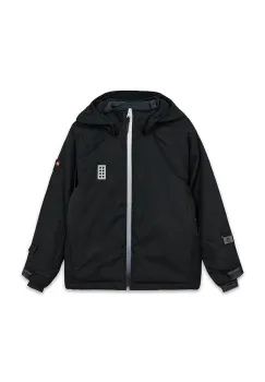 Lego geaca de schi pentru copii culoarea rosu imagine