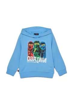 Lego hanorac de bumbac pentru copii cu gluga, cu imprimeu imagine