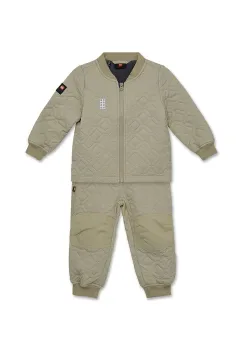 Lego jacheta si pantaloni pentru copii LWSAKU 612 culoarea bej, 11010985 imagine