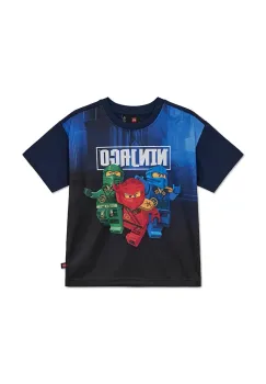 Lego tricou copii LWTAFFY 623 culoarea bleumarin, 11011246 imagine