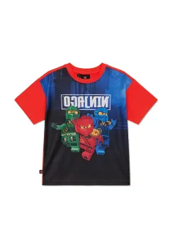 Lego tricou copii LWTAFFY 623 culoarea rosu, 11011246 imagine