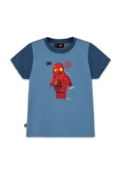 Lego tricou de bumbac pentru copii LWTANO 606 cu imprimeu, 12011274 imagine