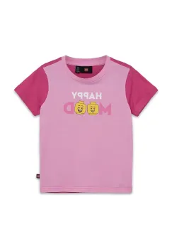Lego tricou de bumbac pentru copii LWTANO 628 culoarea roz, 12011336 imagine