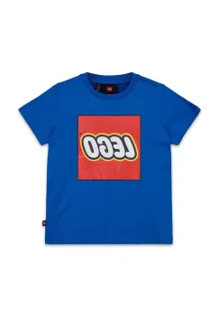 Lego tricou de bumbac pentru copii LWTANO 631 culoarea alb, cu imprimeu, 12011363 imagine