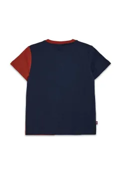 Lego tricou de bumbac pentru copii LWTANO 707 culoarea bordo, modelator, 12011309 imagine