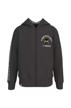 Lego Wear hanorac de bumbac pentru copii culoarea gri, cu imprimeu imagine