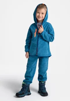 Lemon Explore pantaloni de trening pentru copii culoarea albastru marin, melanj, ACTIVE BOY imagine