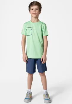 Lemon Explore pantaloni scurti culoarea bleumain, talie reglabila, ACTIVE BOY imagine