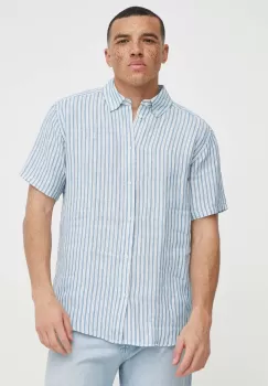 Les Deux camasa de in cu guler button-down, regular imagine