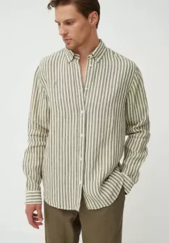 Les Deux camasa de in culoarea bej, regular imagine