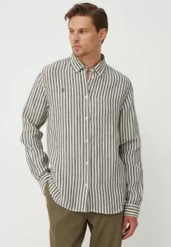 Les Deux camasa de in culoarea bej, regular imagine