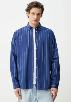 Les Deux camasa din bumbac barbati, cu guler button-down, regular, LDM410206 imagine