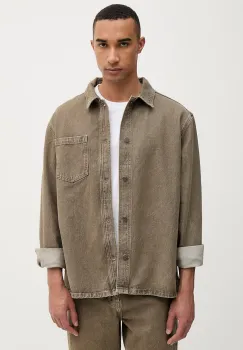 Les Deux camasa pentru barbati, din denim imagine