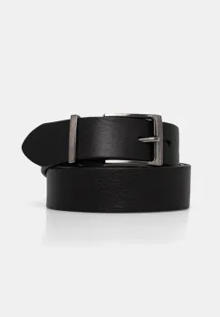 Les Deux curea de piele barbati, culoarea negru, LDM970003 imagine