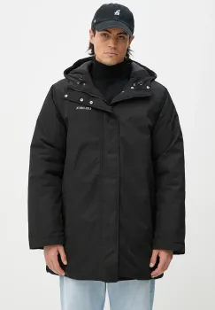 Les Deux geaca barbati, culoarea negru, de iarna, LDM620075 imagine