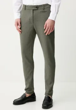 Les Deux pantaloni barbati, culoarea verde, mulata imagine