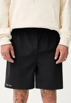 Les Deux pantaloni scurti culoarea negru, 1000096 imagine