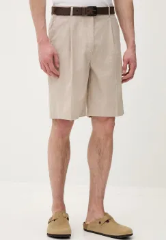 Les Deux pantaloni scurti pentru barbati, cu amestec de in Reece imagine