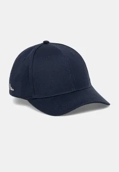Les Deux sapca de baseball din bumbac culoarea bleumarin, uni, 1000107 imagine