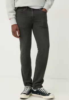 Levi's blugi din amestec de in 511 SLIM barbati, culoarea gri, 04511 imagine