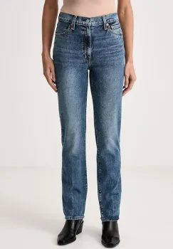 Levi's  blugi slim fit pentru femei RIBCAGE SLIM imagine