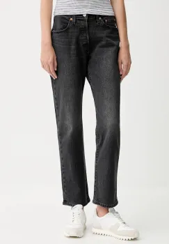 Levi's blugi straight pentru femei 501 CURVE imagine