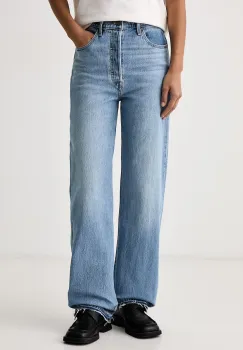 Levi's  blugi straight pentru femei RIBCAGE FULL LENGTH RECRAFTED imagine