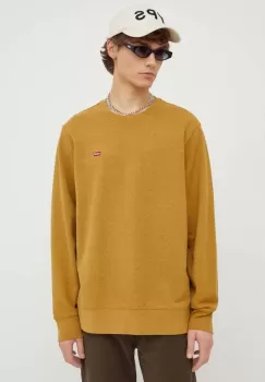 Levi's bluza barbati, culoarea albastru marin, neted imagine