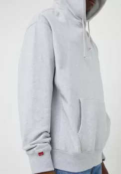 Levi's bluza barbati, culoarea gri, cu gluga, neted imagine